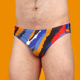 Bus Seat Tiger Swim Brief