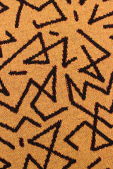 Ochre Zig-zag Knit Sweater