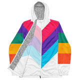 80's Rainbow Windbreaker