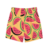 Yellow Watermelon Swim Trunks