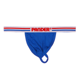 Cobalt Blue Pander Ribbed Thong