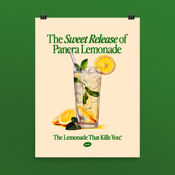 Panera Lemonade Art Print