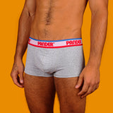 Athletic Grey Boxer Brief