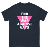 Retro Gay Pride End The War Against Gays T-Shirt