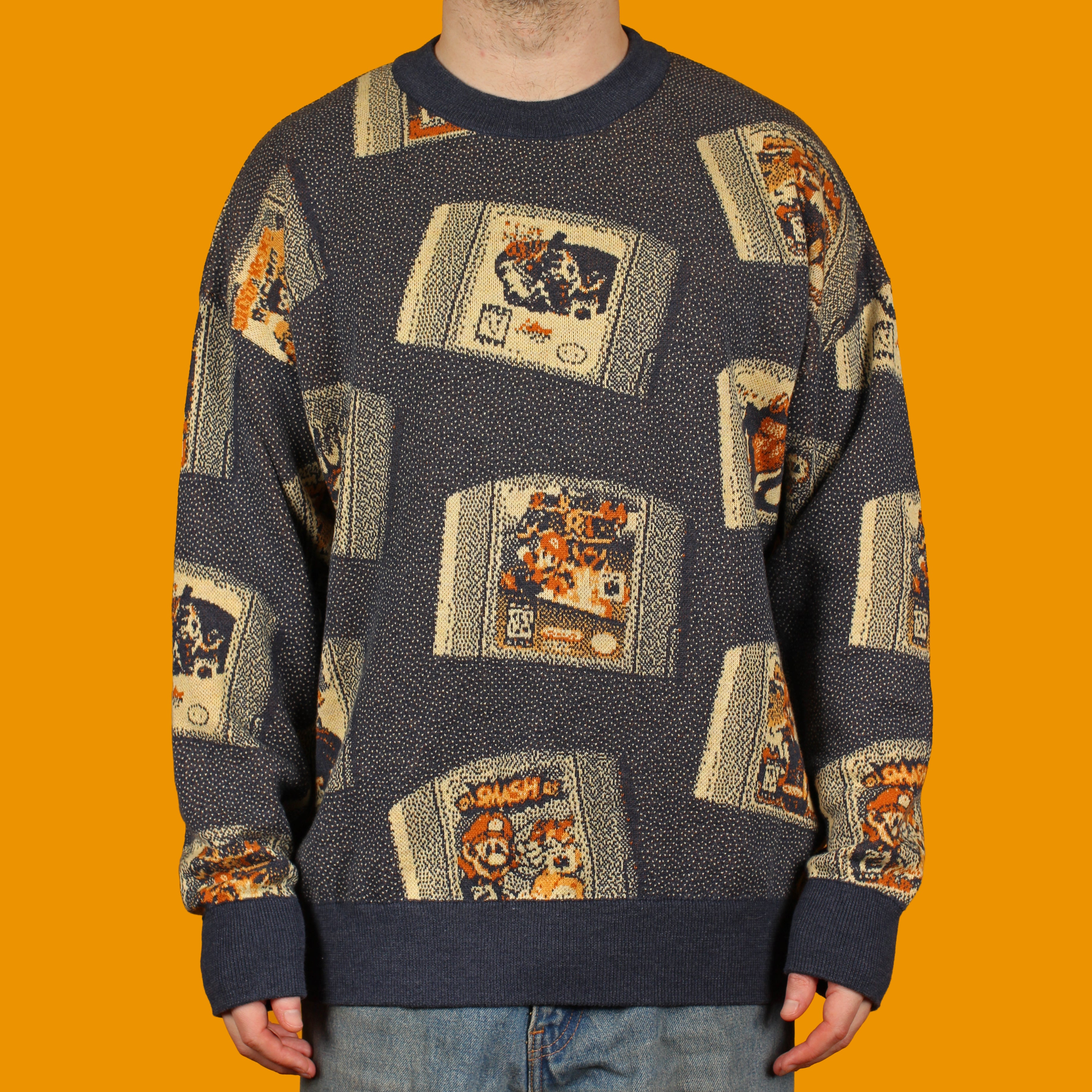 N64 Cartridge Knit Sweater – Pander Apparel