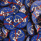 NASA Cum Enamel Pin