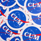 Nasa Cum Sticker