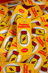 Poppers Enamel Pin