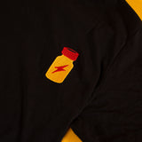 Poppers Embroidered Crop Top