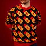 Poppers Knit Sweater