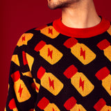 Poppers Knit Sweater