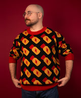 Poppers Knit Sweater