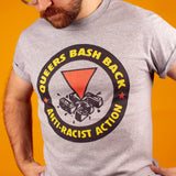 Retro Gay Pride Queers Bash Back T-Shirt