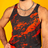Red Marble Gym Tank