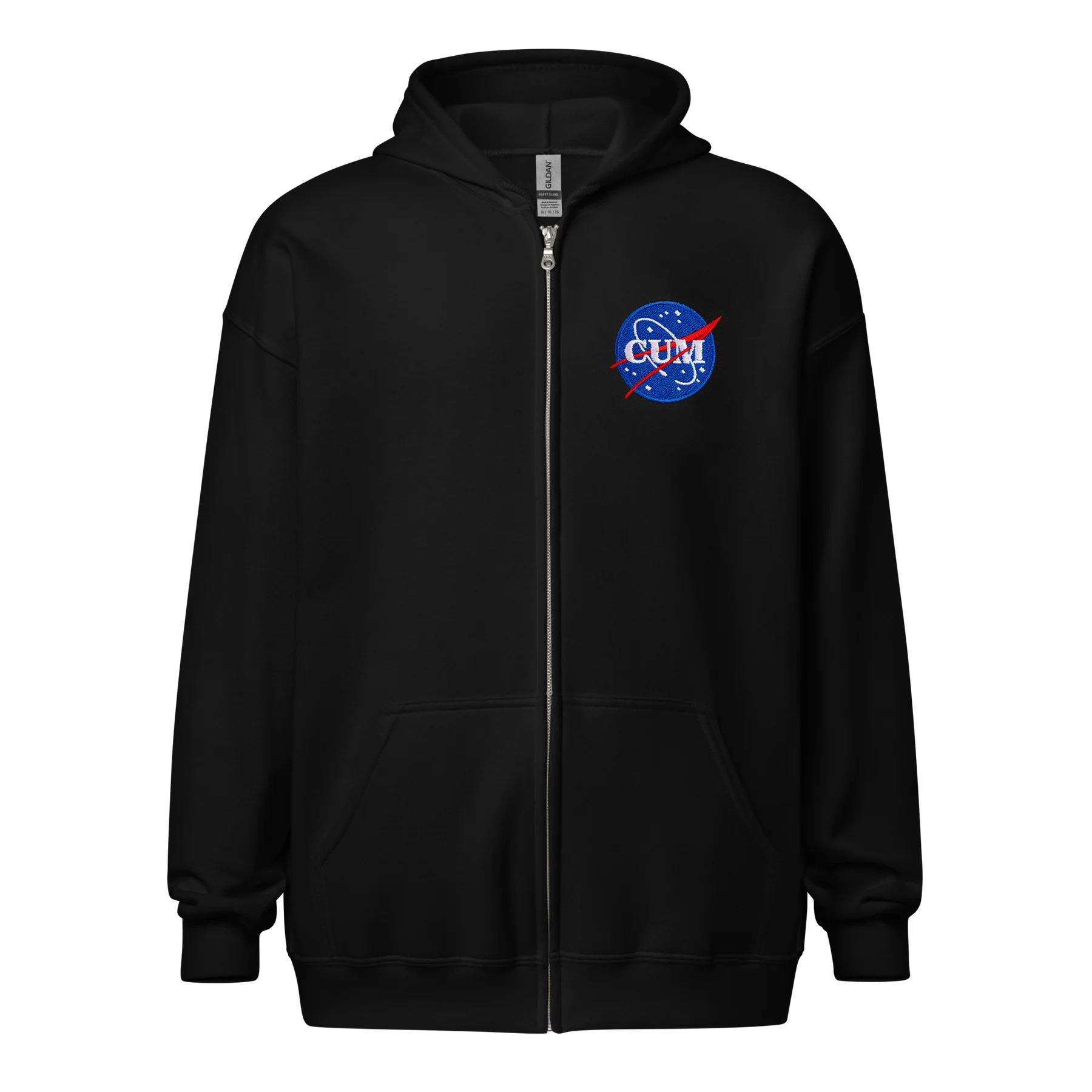 Nasa hoodie online zip up