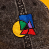 Overlapping Colors Geometric Shape Hat