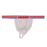 White Pander Ribbed Thong