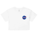 Nasa Cum Embroidered Crop Top