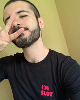 I'm Slut Embroidered T-Shirt