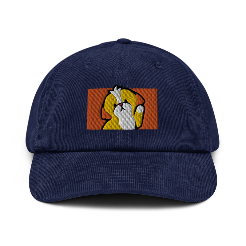 Hazel the Cockapoo Corduroy Hat