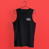 Gay & Tired Embroidered Muscle Shirt