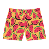 Yellow Watermelon Swim Trunks