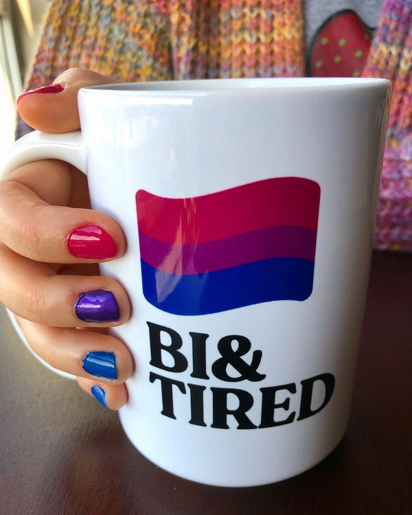 Bisexual & Tired Coffee Mug