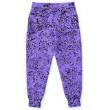 Purple Speckle Joggers