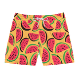 Yellow Watermelon Swim Trunks