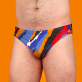 Bus Seat Tiger Swim Brief