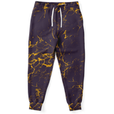 Yellow & Grey Marble Joggers