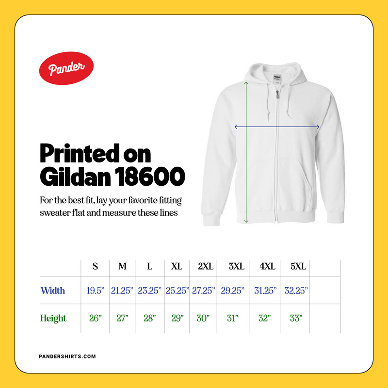 Gildan 18600 Size Chart | Heavy Blend Hoodie Sizing | Hoodie Size Chart |  Gildan size chart Zipper Hoodie | G186