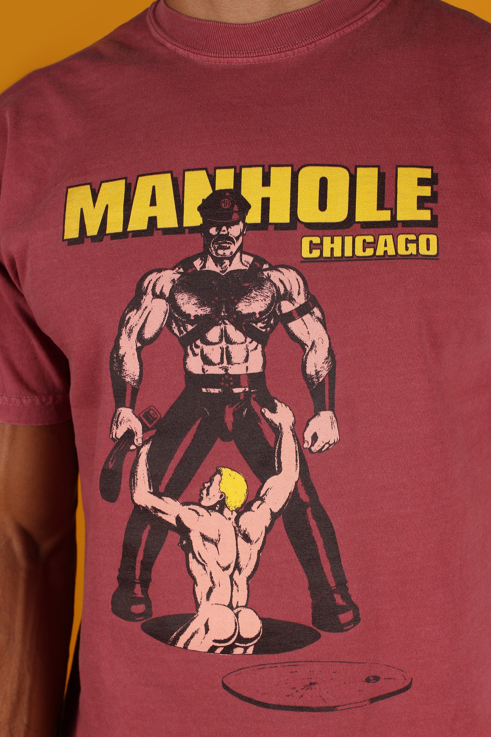Manhole Chicago Leather Daddy T-Shirt – Pander Apparel