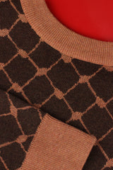 Keffiyeh Knit Sweater