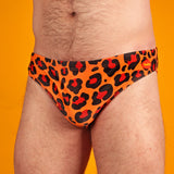 Bam Bam Leopard Swim Brief
