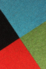 RGB Grid Block Knit Sweater