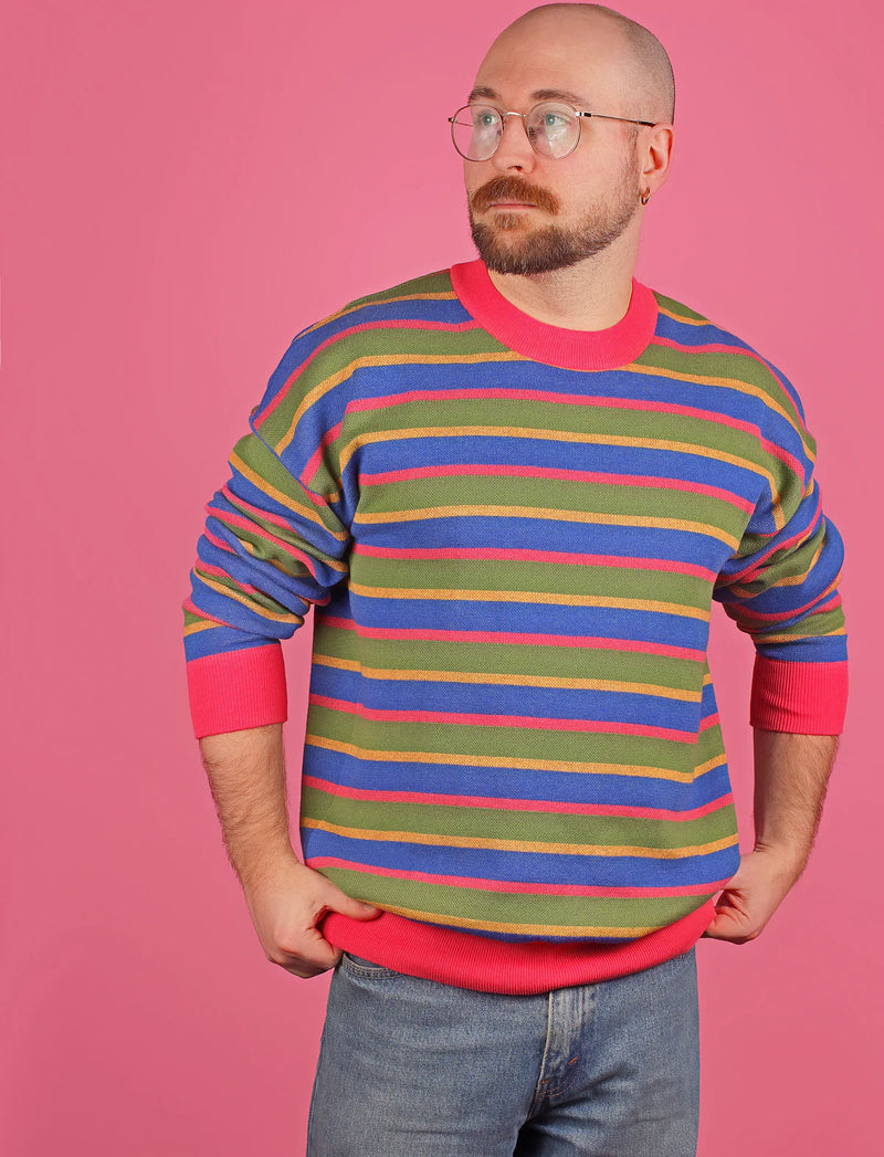 The Pink Ernie Knit Sweater - Medium (Sample Sale)