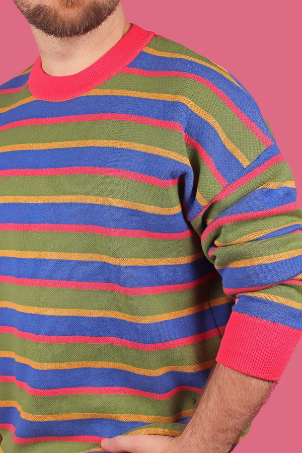 The Pink Ernie Knit Sweater - Medium (Sample Sale)