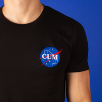 Nasa Cum Embroidered T-Shirt