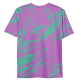 Pink & Teal Marble T-Shirt