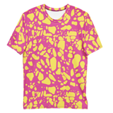 Pink & Yellow Speckle T-Shirt
