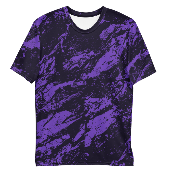 Purple & Black Marble T-Shirt