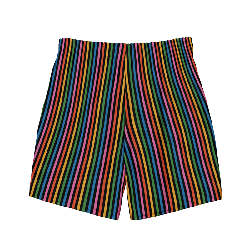 Candy Stripes Swim Trunks