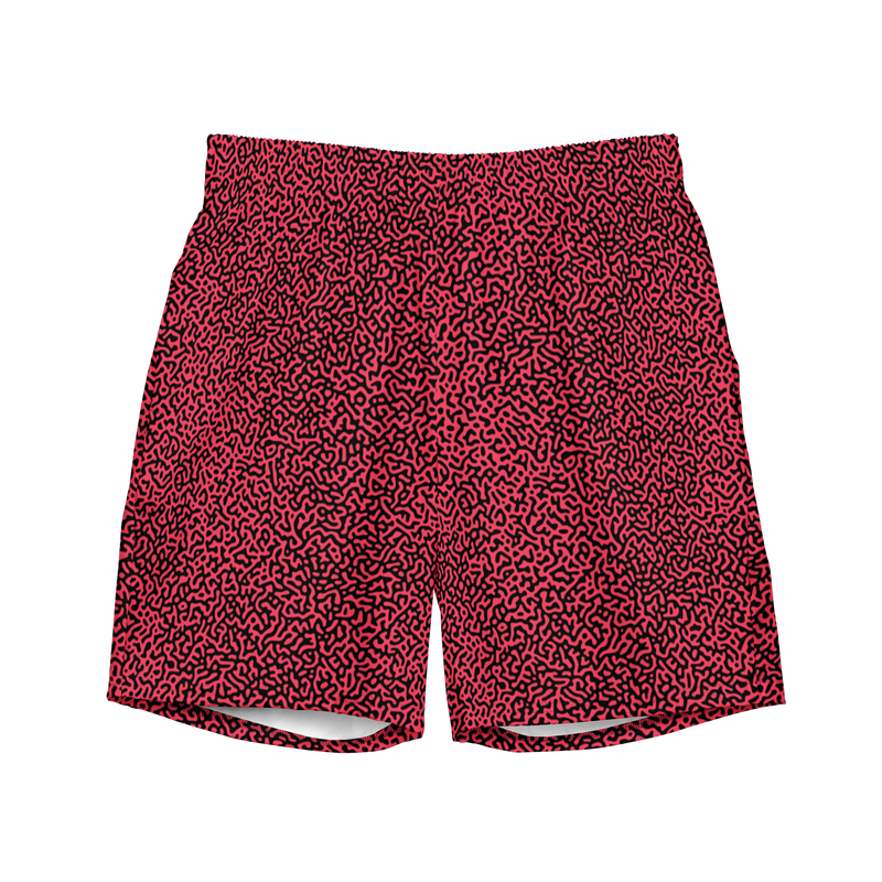 Turing Red Swim Trunks