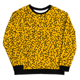 Yellow Zig-zag Sweatshirt