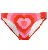 Radial Heart Swim Briefs