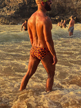 Bam Bam Leopard Swim Brief