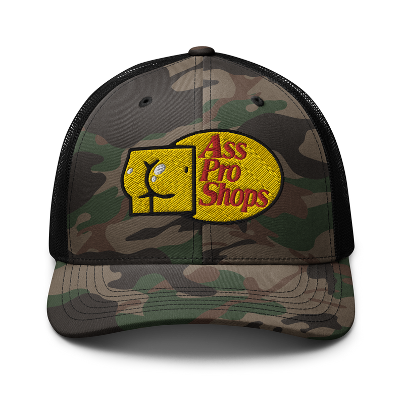 Ass Pro Shops Camo Trucker Hat