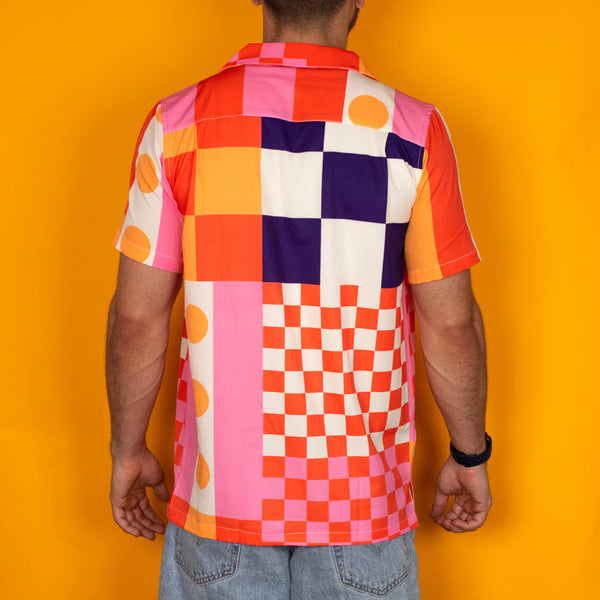 Patchwork Hawaiian Shirt - Medium (Sample Sale)