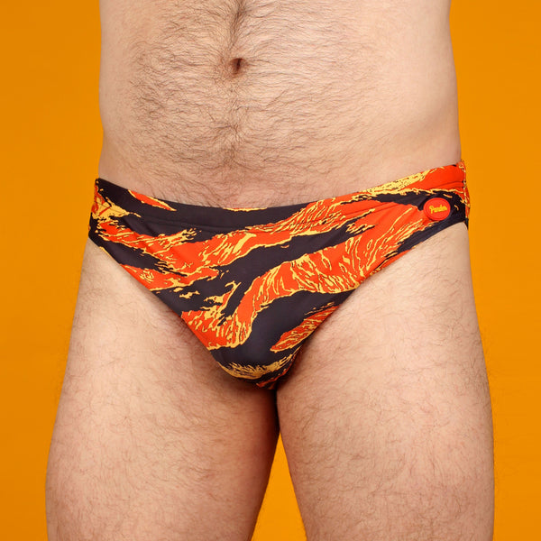Camo Tiger Swim Brief